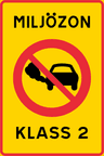 Vägmärke Klass 2